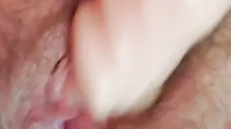 Making My Lusty Unshaved Leaking Cunt Cum three Times