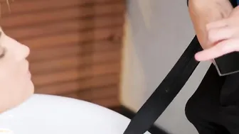 RIM4K. Man catches bimbos inside restroom and she pampers him