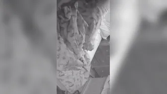 Cougar turned on whilst dad away she sneaks inside step son