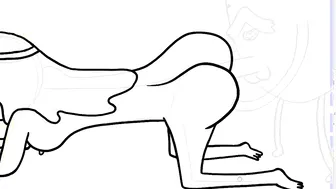 Drawing Adventure Time Porn - Princess Bubblegum 3Some With Starchy And Banana Guard (Speed-Art)