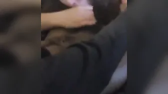 White chick offer blowjob to BBC