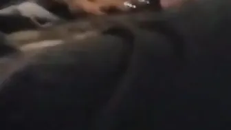 White chick offer blowjob to BBC