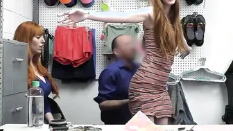 Security porn video – Ginger Teenagers Daughter and Her Milf Caught Stealing and Banged by Security Officer - Jane Rogers Lauren Phillips - Lyftersex