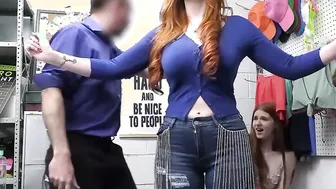 Ginger Teenagers Daughter and Her Milf Caught Stealing and Banged by Security Officer - Jane Rogers Lauren Phillips - Lyftersex