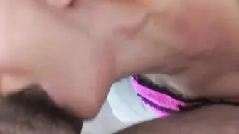 Underwear 18 year old blows on rough penis