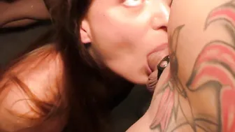 Cum addicted German bukkake Girl Part five Eight girls +