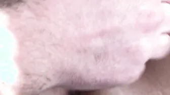Helping PervMom Shave Her Great Vagina. Close-UP