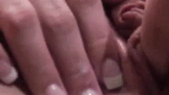 Courtney James fingered cunt while baking cookies