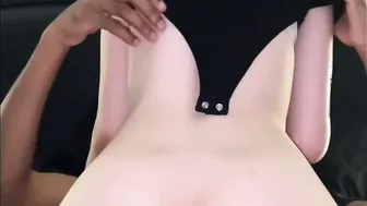 Best Phat Booty White Skank Bouncing On 10 Inch bbcs CUMMED Until His Pulsating Cock NOISY GROANING - Ali Uchiha