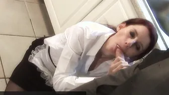 Anal sex into a castle