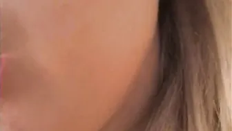 shy cunt with mouth has a irresistible time outside