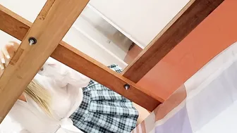 Face-to-face classes began and my step daughter let herself be