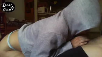Fucking my Stepsister with a long butt while our parents are shopping