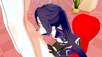 Mona Genshin Impact 3D ANIMATED 2/8