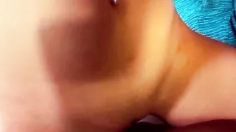 Real Amateur Interracial Cumshot point of view Sex for Small 18 Kylie