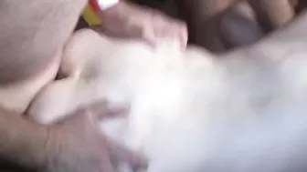 Swinging Wife Sucks Stranger's Dick While Husband Watches