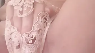 Real amateur Milf Tina into romantic masturbation