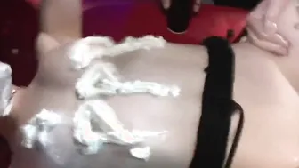Swinging Housewife Cora Pearls Gets Fucked By A Room Full Of Strangers
