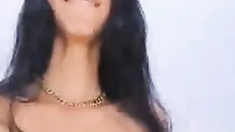 While Watching porn video – Big Booty Latina Playing With Herself