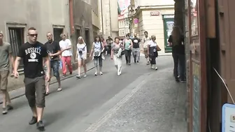 Blonde brothers GF riding another penis