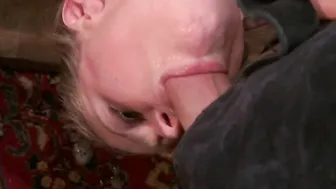 Tied on back and anal gang nailed