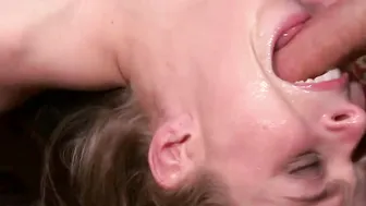 Tied on back and anal gang nailed