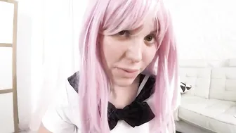 VRLatina - Curvy Blondie Fesser Cartoon Style Sex inside VR