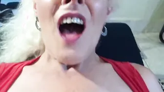 Big Titted blonde mom is a total nympho and craves penis