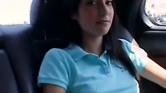 Solo teens bimbo plays with her tight cunt