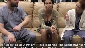 Angel Santana 1st Gyno Exam EVER Caught On Concealed Camera
