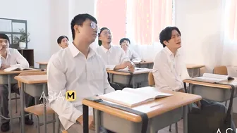 ModelMedia Asia-Classroom Real Sex Teaching Aids-Shen Na Na-MD-0201-Best Original Asia Porn Scene