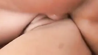 Turned On stud licks cunt and fucks Hottie dark hair doggy style