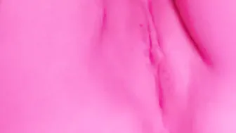 Young chick with gigantic butt into stunning stockings masturbates adorable