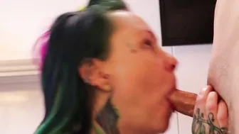 Vandal Vyxen French Pornstar Facefuck - Gothic Emo Deeply Throatfuck