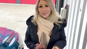 Fisted porn video – Thin young blonde getting fisted by older man 
