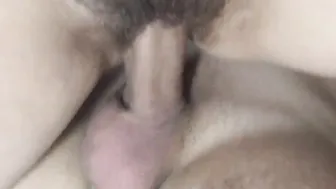 NAILED MY BUSHY SNATCH