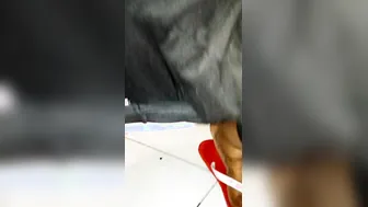 Black BBW piss and fart