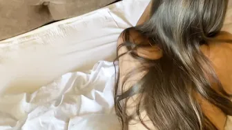 Pounded a hotel maid inside restroom hard