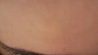 Fellatio close-up. Jizzed into mouth.