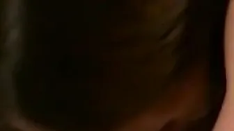 Voluptuous redheaded hoe getting a babe load on her jugs