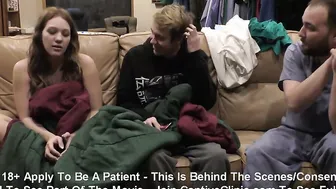 VERY Pregnant Nova Maverick Getting Tongue Extensively Examined By Nurse