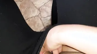 After study 3 students masturbate and cum inside the kitchen