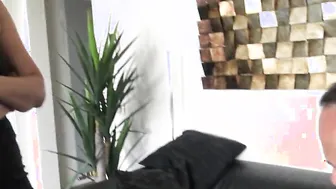 Cash-hungry findom destroys the piggy bank of her pay sub