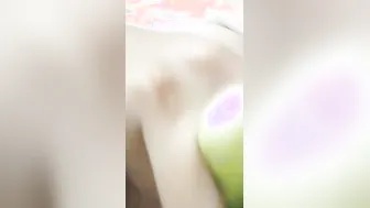 oriental having fun alone