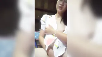 sluts at home alone having fun