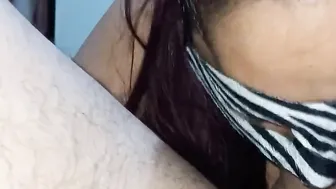 Fellatio into my paradise room