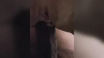 Intense twat close up