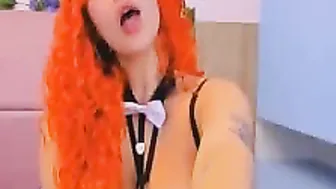 Fucks Herself With A Dildo