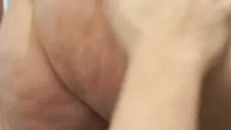 Huge Butt Goddess Crissy Jizzes is the Happiest Anal Skank