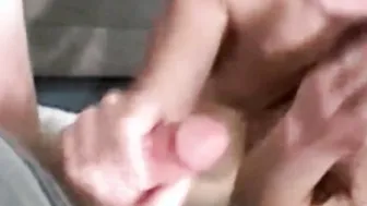 Long Hand Job With Melons With Jizzed Again And Again